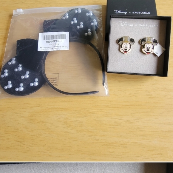 NWT* Disney 100 Princess Purse / Baublebar bundle. - Picture 11 of 12